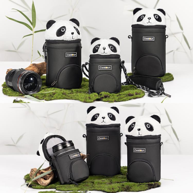 Camera Lens Cylinder Cartoon Panda Camera Lens Protective Cover, Cwatcun D162 Small, Cwatcun D162 Medium, Cwatcun D162 Large