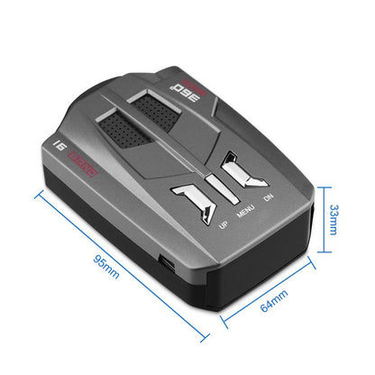 Car Mobile Radar Speed Detector Car Electronic Dog, Support English / Russian, V9