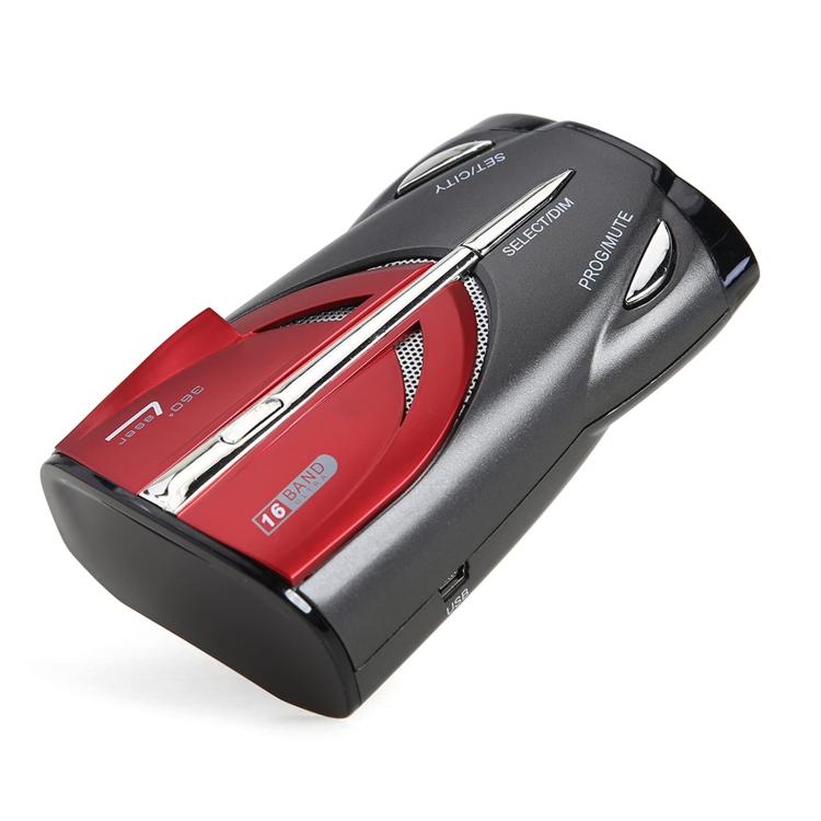 Car Radar Speed Detector Car Laser Enhanced Electronic Dog, Support English / Russian, XRS9780