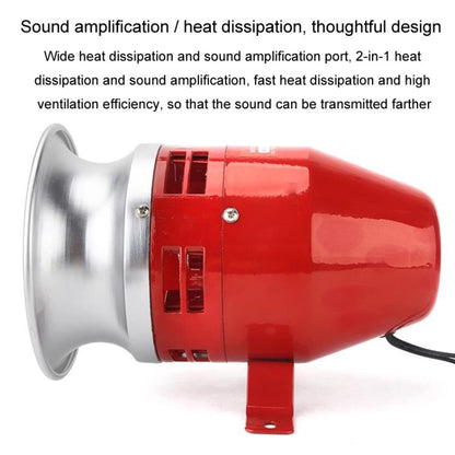 Wind Screw Motor Siren Alarms High Power Industrial Buzzer Horn Alarms, MS-390 DC24V, MS-390 DC12V, MS-390 AC220V, MS-390 AC110V