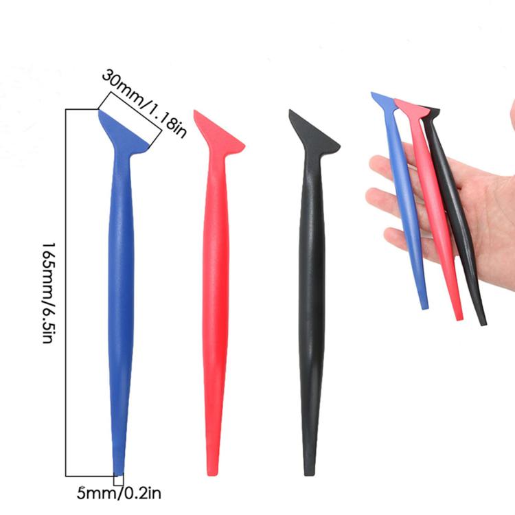 Car Film Scraper Tool For Trimming and Tucking Edges and Gathering Edges, 3pcs /Set