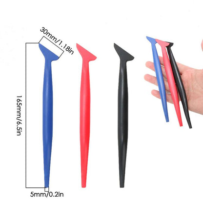 Car Film Scraper Tool For Trimming and Tucking Edges and Gathering Edges, 3pcs /Set