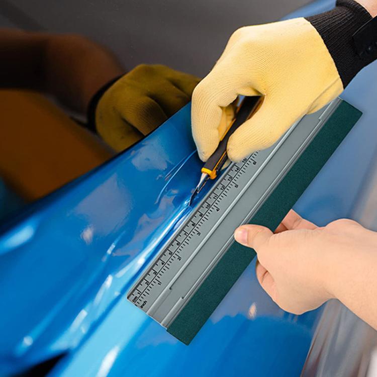 With Scale Auto Film Scraper Long Square Wallpaper Scraping Tool, 15cm, 19cm, 24cm