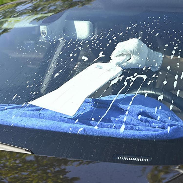 Car Film Tools Long Plastic Film Scraper Front Rear Extended Scraper, Straight, Large Scraper, 2pcs /Set