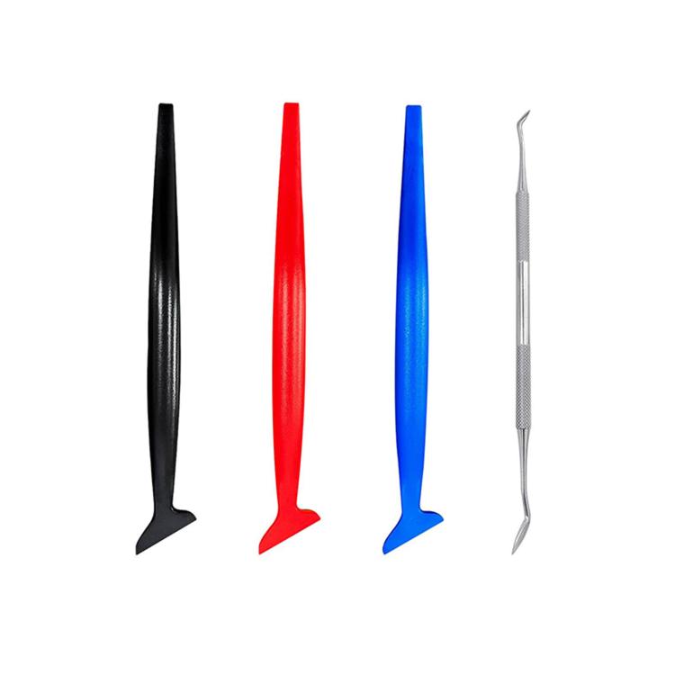 Car Film Edge Trimmer Car Film Tool Seam Tucking Scraper, 4pcs /Set, 5pcs /Set