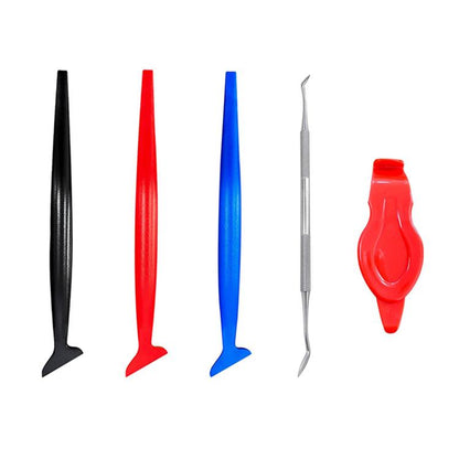 Car Film Edge Trimmer Car Film Tool Seam Tucking Scraper, 4pcs /Set, 5pcs /Set