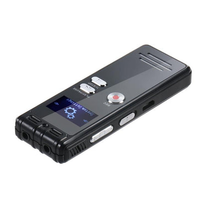 SK6 0.8-inch LED Screen Interview Recorder USB Rechargeable MP3 Player, Without Memory, 32GB