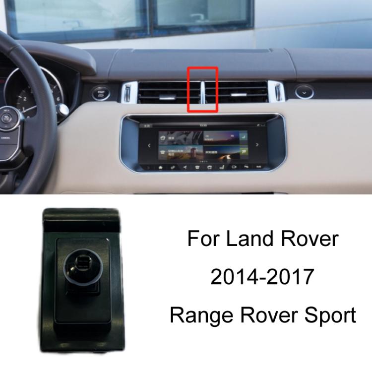 For Land Rover Left Driving Car Special Mobile Phone Navigation Bracket Base, 10-13 Range Rover Sport, 10-16 Discovery 4, 13-17 Range Rover Executive Edition, 14-17 Range Rover Sport, 14-18 Range Rover Evoque, 16-21 Discovery Sport                     ...