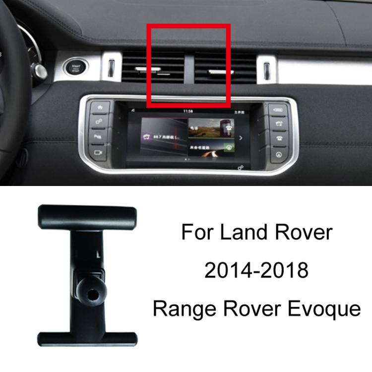 For Land Rover Left Driving Car Special Mobile Phone Navigation Bracket Base, 10-13 Range Rover Sport, 10-16 Discovery 4, 13-17 Range Rover Executive Edition, 14-17 Range Rover Sport, 14-18 Range Rover Evoque, 16-21 Discovery Sport                     ...