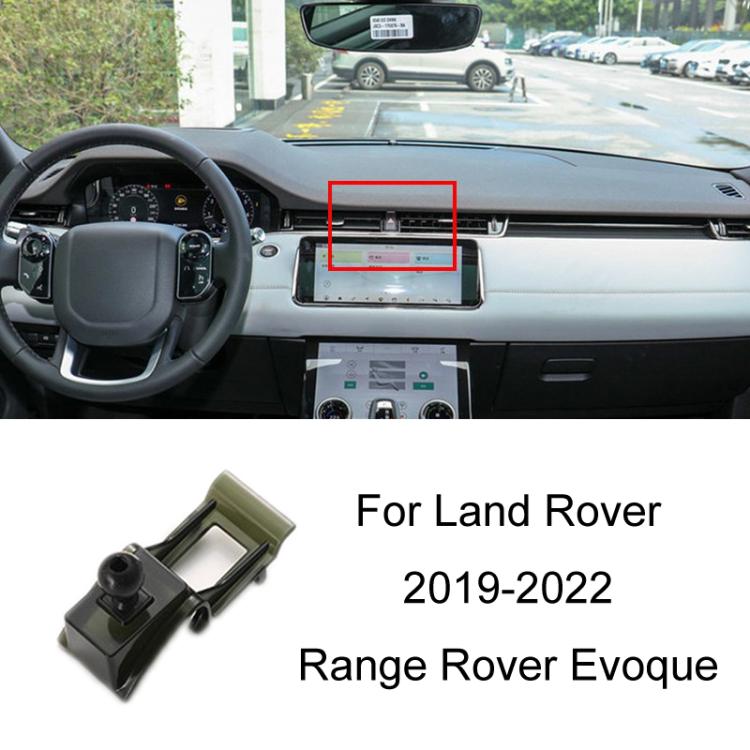 For Land Rover Left Driving Car Special Mobile Phone Navigation Bracket Base, 10-13 Range Rover Sport, 10-16 Discovery 4, 13-17 Range Rover Executive Edition, 14-17 Range Rover Sport, 14-18 Range Rover Evoque, 16-21 Discovery Sport                     ...
