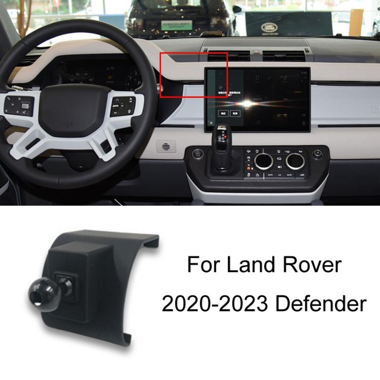 For Land Rover Left Driving Car Special Mobile Phone Navigation Bracket Base, 10-13 Range Rover Sport, 10-16 Discovery 4, 13-17 Range Rover Executive Edition, 14-17 Range Rover Sport, 14-18 Range Rover Evoque, 16-21 Discovery Sport                     ...