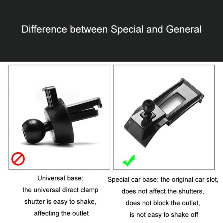 For Land Rover Left Driving Car Special Mobile Phone Navigation Bracket Base, 10-13 Range Rover Sport, 10-16 Discovery 4, 13-17 Range Rover Executive Edition, 14-17 Range Rover Sport, 14-18 Range Rover Evoque, 16-21 Discovery Sport                     ...