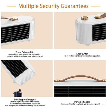 FS007 800W Home Desktop Heater Large Area PTC Heating Device, EU Plug, US Plug, AU Plug, UK Plug