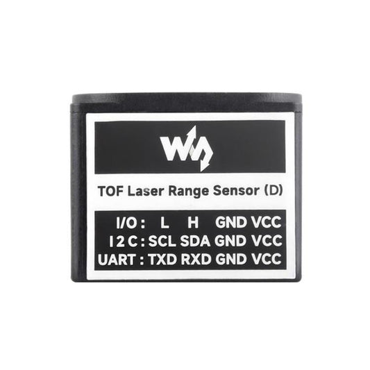 Waveshare TOF Time of Flight Laser Range Sensor, UART / I2C / IO Communication, 28760