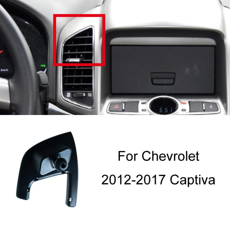 For Chevrolet Left Driving Car Special Mobile Phone Navigation Bracket Base, 06-10 LOVA, 09-14 Cruze, 10-13 Sail, 12-14 Malibu, 12-17 Captiva, 14-16 Trax, 15-18 Sail 3, 16-18 Malibu, 16-19 Cavalier/19-22 MONZA Redline, 16-21 Malibu XL, 17-22 Equinox   ...
