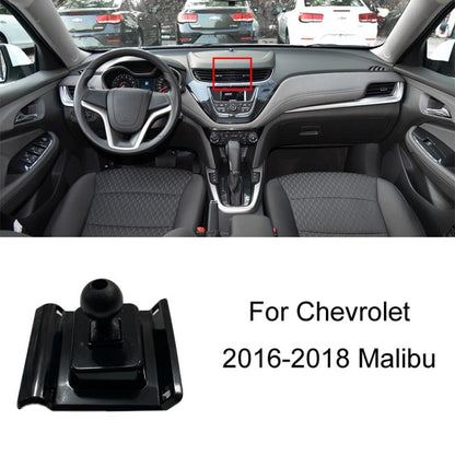For Chevrolet Left Driving Car Special Mobile Phone Navigation Bracket Base, 06-10 LOVA, 09-14 Cruze, 10-13 Sail, 12-14 Malibu, 12-17 Captiva, 14-16 Trax, 15-18 Sail 3, 16-18 Malibu, 16-19 Cavalier/19-22 MONZA Redline, 16-21 Malibu XL, 17-22 Equinox   ...