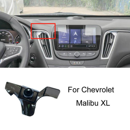 For Chevrolet Left Driving Car Special Mobile Phone Navigation Bracket Base, 06-10 LOVA, 09-14 Cruze, 10-13 Sail, 12-14 Malibu, 12-17 Captiva, 14-16 Trax, 15-18 Sail 3, 16-18 Malibu, 16-19 Cavalier/19-22 MONZA Redline, 16-21 Malibu XL, 17-22 Equinox   ...