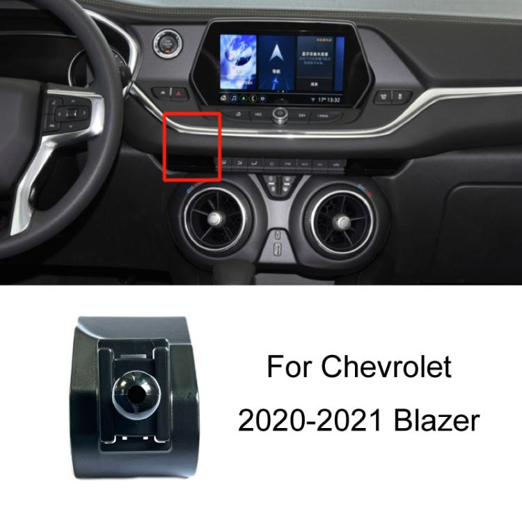 For Chevrolet Left Driving Car Special Mobile Phone Navigation Bracket Base, 06-10 LOVA, 09-14 Cruze, 10-13 Sail, 12-14 Malibu, 12-17 Captiva, 14-16 Trax, 15-18 Sail 3, 16-18 Malibu, 16-19 Cavalier/19-22 MONZA Redline, 16-21 Malibu XL, 17-22 Equinox   ...