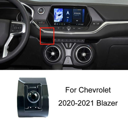 For Chevrolet Left Driving Car Special Mobile Phone Navigation Bracket Base, 06-10 LOVA, 09-14 Cruze, 10-13 Sail, 12-14 Malibu, 12-17 Captiva, 14-16 Trax, 15-18 Sail 3, 16-18 Malibu, 16-19 Cavalier/19-22 MONZA Redline, 16-21 Malibu XL, 17-22 Equinox   ...