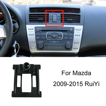 For Mazda Left Driving Car-Mounted Special Mobile Phone Navigation Bracket Base, 04-15 Mazda 6, 09-15 RuiYi, 13-14 CX-5, 14-15 Atenza, 14-19 Axela, 15 CX-5, 16-18 CX-4, 17-19 Atenza, 17-22 CX-5/CX-8, 20-21 Atenza, 20-22 CX-30, 20-22 Axela, 20-23 CX-4  ...