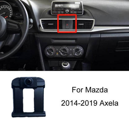 For Mazda Left Driving Car-Mounted Special Mobile Phone Navigation Bracket Base, 04-15 Mazda 6, 09-15 RuiYi, 13-14 CX-5, 14-15 Atenza, 14-19 Axela, 15 CX-5, 16-18 CX-4, 17-19 Atenza, 17-22 CX-5/CX-8, 20-21 Atenza, 20-22 CX-30, 20-22 Axela, 20-23 CX-4  ...