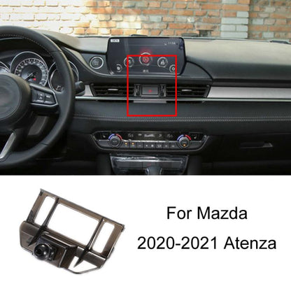 For Mazda Left Driving Car-Mounted Special Mobile Phone Navigation Bracket Base, 04-15 Mazda 6, 09-15 RuiYi, 13-14 CX-5, 14-15 Atenza, 14-19 Axela, 15 CX-5, 16-18 CX-4, 17-19 Atenza, 17-22 CX-5/CX-8, 20-21 Atenza, 20-22 CX-30, 20-22 Axela, 20-23 CX-4  ...