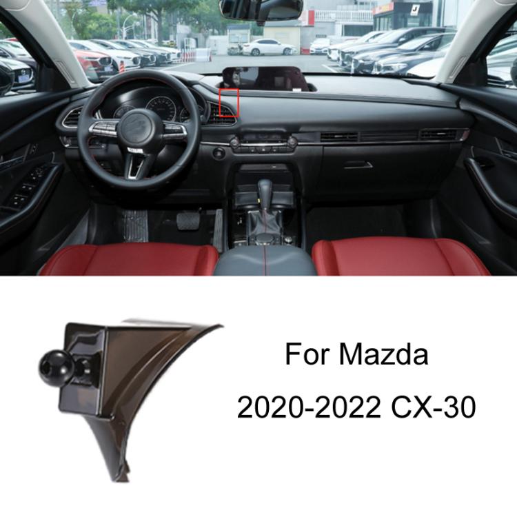 For Mazda Left Driving Car-Mounted Special Mobile Phone Navigation Bracket Base, 04-15 Mazda 6, 09-15 RuiYi, 13-14 CX-5, 14-15 Atenza, 14-19 Axela, 15 CX-5, 16-18 CX-4, 17-19 Atenza, 17-22 CX-5/CX-8, 20-21 Atenza, 20-22 CX-30, 20-22 Axela, 20-23 CX-4  ...