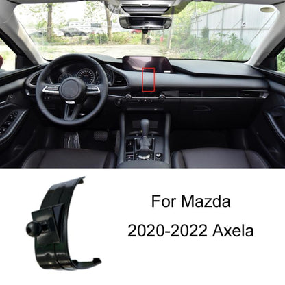 For Mazda Left Driving Car-Mounted Special Mobile Phone Navigation Bracket Base, 04-15 Mazda 6, 09-15 RuiYi, 13-14 CX-5, 14-15 Atenza, 14-19 Axela, 15 CX-5, 16-18 CX-4, 17-19 Atenza, 17-22 CX-5/CX-8, 20-21 Atenza, 20-22 CX-30, 20-22 Axela, 20-23 CX-4  ...