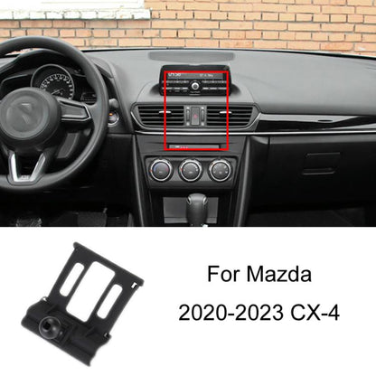 For Mazda Left Driving Car-Mounted Special Mobile Phone Navigation Bracket Base, 04-15 Mazda 6, 09-15 RuiYi, 13-14 CX-5, 14-15 Atenza, 14-19 Axela, 15 CX-5, 16-18 CX-4, 17-19 Atenza, 17-22 CX-5/CX-8, 20-21 Atenza, 20-22 CX-30, 20-22 Axela, 20-23 CX-4  ...