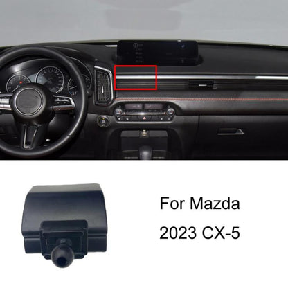 For Mazda Left Driving Car-Mounted Special Mobile Phone Navigation Bracket Base, 04-15 Mazda 6, 09-15 RuiYi, 13-14 CX-5, 14-15 Atenza, 14-19 Axela, 15 CX-5, 16-18 CX-4, 17-19 Atenza, 17-22 CX-5/CX-8, 20-21 Atenza, 20-22 CX-30, 20-22 Axela, 20-23 CX-4  ...