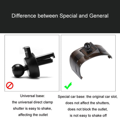 For Mazda Left Driving Car-Mounted Special Mobile Phone Navigation Bracket Base, 04-15 Mazda 6, 09-15 RuiYi, 13-14 CX-5, 14-15 Atenza, 14-19 Axela, 15 CX-5, 16-18 CX-4, 17-19 Atenza, 17-22 CX-5/CX-8, 20-21 Atenza, 20-22 CX-30, 20-22 Axela, 20-23 CX-4  ...