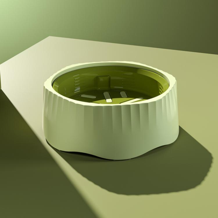 Cats And Dog Anti Spill Slow Feeding Bowl Pet 2 In 1 Non-Slip Food Cup
