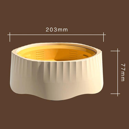 Cats And Dog Anti Spill Slow Feeding Bowl Pet 2 In 1 Non-Slip Food Cup