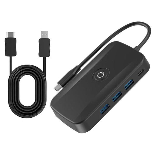 5-In-1 Wireless Casting Dock PD100W Fast Charger USB-C Docking Station, 5-In-1