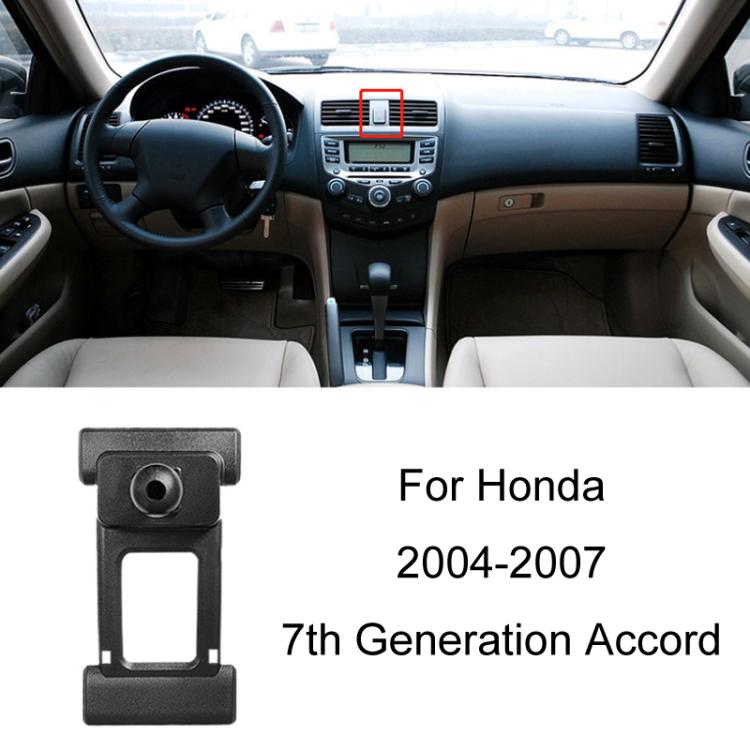 For Honda Left-hand Drive Car-Mounted Mobile Phone Navigation Holder Base, 04-07 Odyssey, 04-07 7th Generation Accord, 06-09 Civic, 07-11 CRV, 08-13 8th Generation Accord/11-12 Crosstour Center Console Knob, 08-13 8th Generation Accord/11-12 Crosstour ...