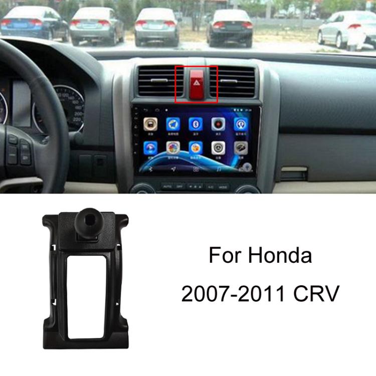 For Honda Left-hand Drive Car-Mounted Mobile Phone Navigation Holder Base, 04-07 Odyssey, 04-07 7th Generation Accord, 06-09 Civic, 07-11 CRV, 08-13 8th Generation Accord/11-12 Crosstour Center Console Knob, 08-13 8th Generation Accord/11-12 Crosstour ...