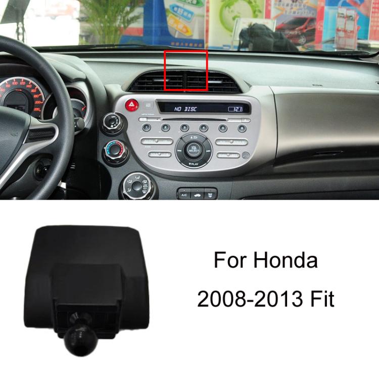 For Honda Left-hand Drive Car-Mounted Mobile Phone Navigation Holder Base, 04-07 Odyssey, 04-07 7th Generation Accord, 06-09 Civic, 07-11 CRV, 08-13 8th Generation Accord/11-12 Crosstour Center Console Knob, 08-13 8th Generation Accord/11-12 Crosstour ...