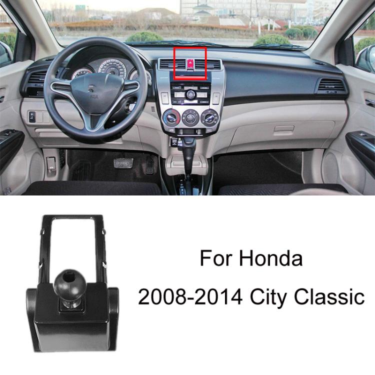 For Honda Left-hand Drive Car-Mounted Mobile Phone Navigation Holder Base, 04-07 Odyssey, 04-07 7th Generation Accord, 06-09 Civic, 07-11 CRV, 08-13 8th Generation Accord/11-12 Crosstour Center Console Knob, 08-13 8th Generation Accord/11-12 Crosstour ...