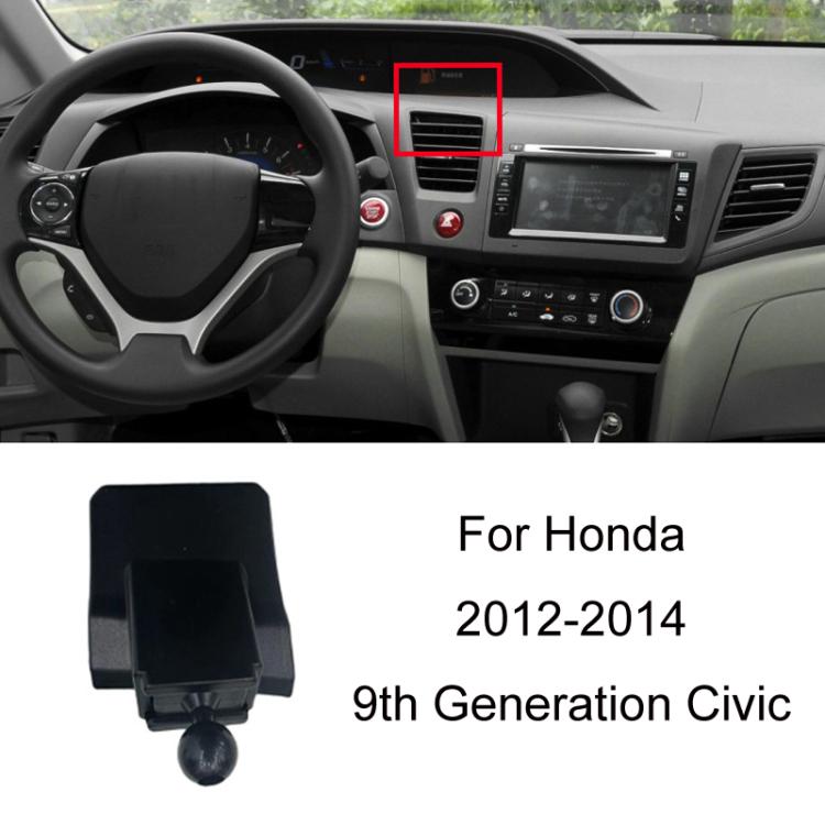 For Honda Left-hand Drive Car-Mounted Mobile Phone Navigation Holder Base, 04-07 Odyssey, 04-07 7th Generation Accord, 06-09 Civic, 07-11 CRV, 08-13 8th Generation Accord/11-12 Crosstour Center Console Knob, 08-13 8th Generation Accord/11-12 Crosstour ...