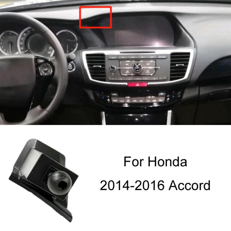 For Honda Left-hand Drive Car-Mounted Mobile Phone Navigation Holder Base, 04-07 Odyssey, 04-07 7th Generation Accord, 06-09 Civic, 07-11 CRV, 08-13 8th Generation Accord/11-12 Crosstour Center Console Knob, 08-13 8th Generation Accord/11-12 Crosstour ...
