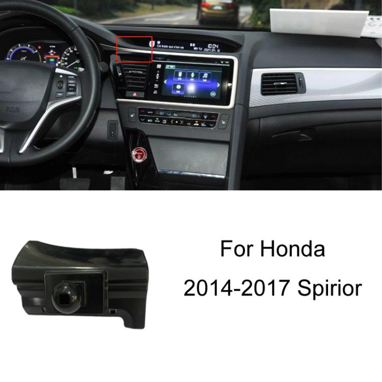 For Honda Left-hand Drive Car-Mounted Mobile Phone Navigation Holder Base, 04-07 Odyssey, 04-07 7th Generation Accord, 06-09 Civic, 07-11 CRV, 08-13 8th Generation Accord/11-12 Crosstour Center Console Knob, 08-13 8th Generation Accord/11-12 Crosstour ...