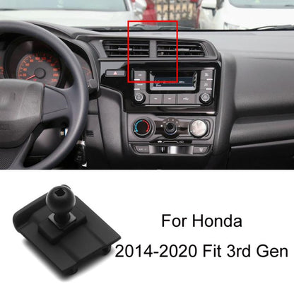 For Honda Left-hand Drive Car-Mounted Mobile Phone Navigation Holder Base, 04-07 Odyssey, 04-07 7th Generation Accord, 06-09 Civic, 07-11 CRV, 08-13 8th Generation Accord/11-12 Crosstour Center Console Knob, 08-13 8th Generation Accord/11-12 Crosstour ...