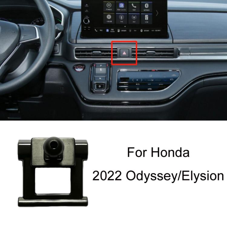 For Honda Left-hand Drive Car-Mounted Mobile Phone Navigation Holder Base, 04-07 Odyssey, 04-07 7th Generation Accord, 06-09 Civic, 07-11 CRV, 08-13 8th Generation Accord/11-12 Crosstour Center Console Knob, 08-13 8th Generation Accord/11-12 Crosstour ...
