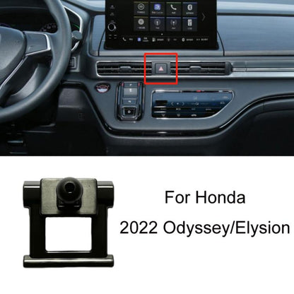 For Honda Left-hand Drive Car-Mounted Mobile Phone Navigation Holder Base, 04-07 Odyssey, 04-07 7th Generation Accord, 06-09 Civic, 07-11 CRV, 08-13 8th Generation Accord/11-12 Crosstour Center Console Knob, 08-13 8th Generation Accord/11-12 Crosstour ...