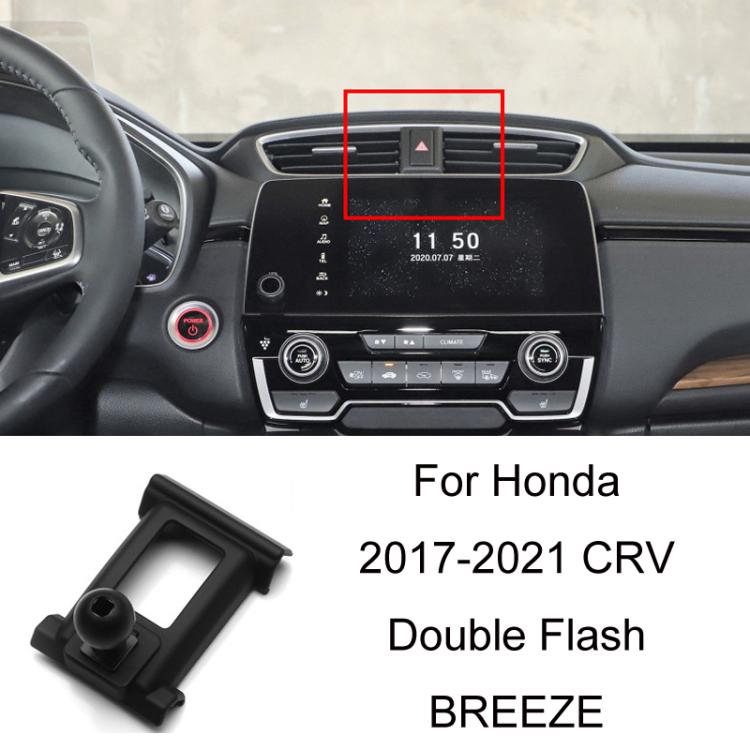 For Honda Left-hand Drive Car-Mounted Mobile Phone Navigation Holder Base, 04-07 Odyssey, 04-07 7th Generation Accord, 06-09 Civic, 07-11 CRV, 08-13 8th Generation Accord/11-12 Crosstour Center Console Knob, 08-13 8th Generation Accord/11-12 Crosstour ...