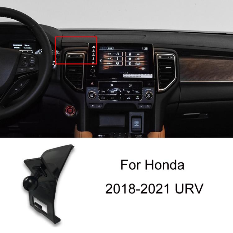 For Honda Left-hand Drive Car-Mounted Mobile Phone Navigation Holder Base, 04-07 Odyssey, 04-07 7th Generation Accord, 06-09 Civic, 07-11 CRV, 08-13 8th Generation Accord/11-12 Crosstour Center Console Knob, 08-13 8th Generation Accord/11-12 Crosstour ...