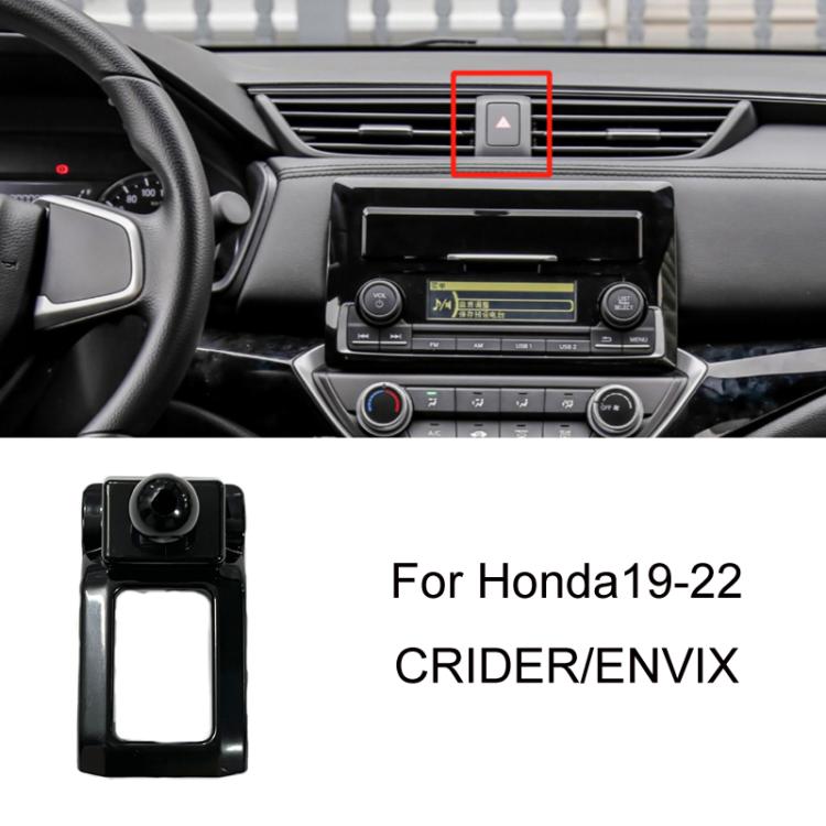 For Honda Left-hand Drive Car-Mounted Mobile Phone Navigation Holder Base, 04-07 Odyssey, 04-07 7th Generation Accord, 06-09 Civic, 07-11 CRV, 08-13 8th Generation Accord/11-12 Crosstour Center Console Knob, 08-13 8th Generation Accord/11-12 Crosstour ...