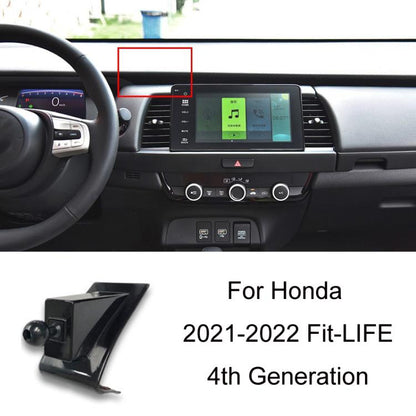 For Honda Left-hand Drive Car-Mounted Mobile Phone Navigation Holder Base, 04-07 Odyssey, 04-07 7th Generation Accord, 06-09 Civic, 07-11 CRV, 08-13 8th Generation Accord/11-12 Crosstour Center Console Knob, 08-13 8th Generation Accord/11-12 Crosstour ...