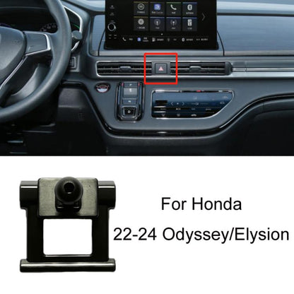 For Honda Left-hand Drive Car-Mounted Mobile Phone Navigation Holder Base, 04-07 Odyssey, 04-07 7th Generation Accord, 06-09 Civic, 07-11 CRV, 08-13 8th Generation Accord/11-12 Crosstour Center Console Knob, 08-13 8th Generation Accord/11-12 Crosstour ...