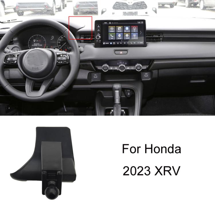 For Honda Left-hand Drive Car-Mounted Mobile Phone Navigation Holder Base, 04-07 Odyssey, 04-07 7th Generation Accord, 06-09 Civic, 07-11 CRV, 08-13 8th Generation Accord/11-12 Crosstour Center Console Knob, 08-13 8th Generation Accord/11-12 Crosstour ...
